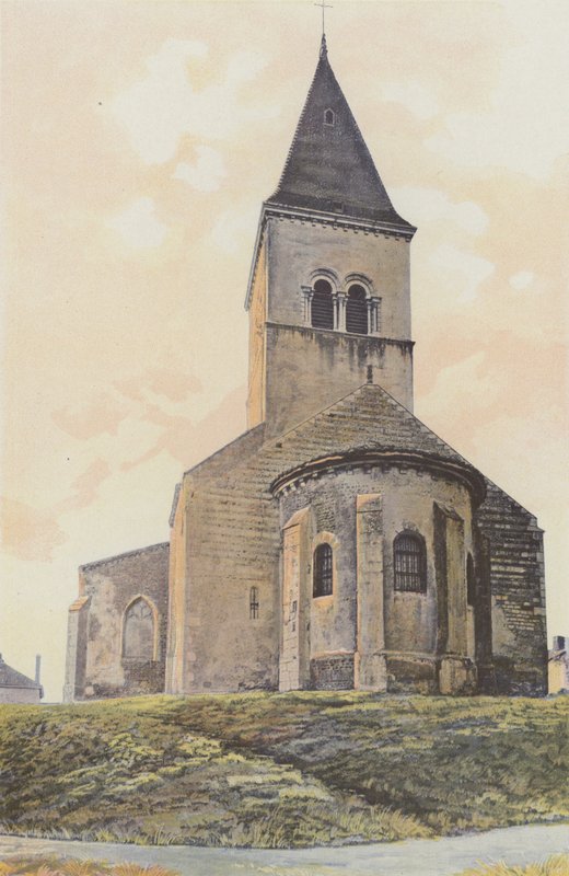 Saint-Paul-de-Varax, Kirke, Ensemble O af French Photographer