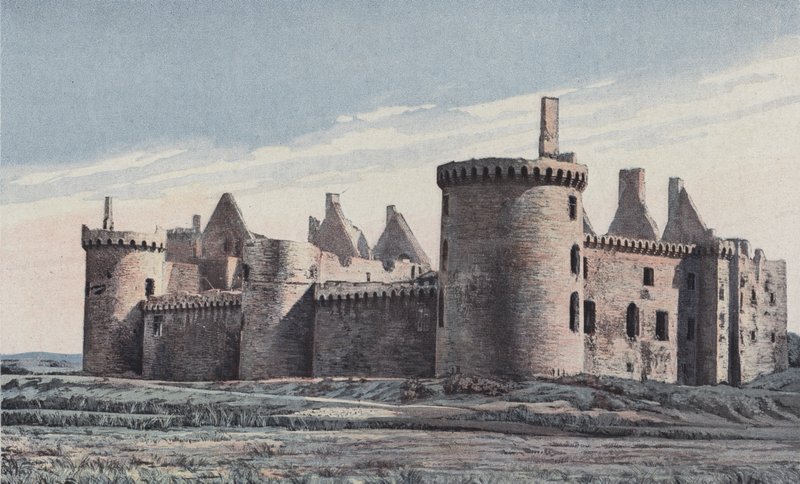 Sarzeau, ruinerne af Chateau de Suscinio af French Photographer
