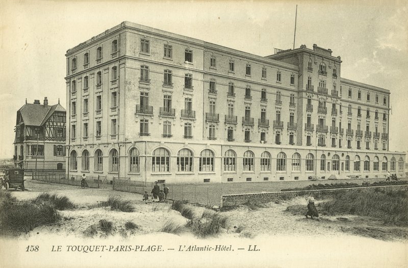 The Atlantic Hotel (s/h-billede) af French Photographer
