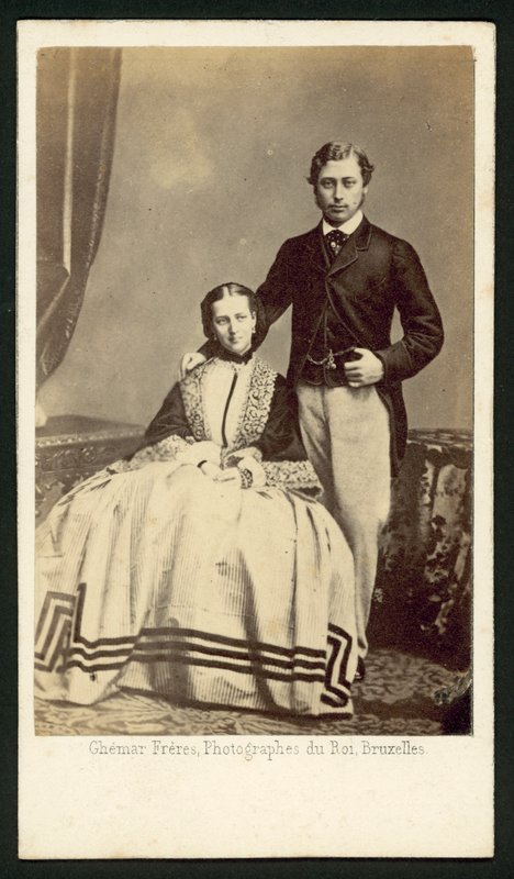 Prinsen og Prinsessen af Wales af French Photographer