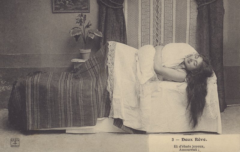 Den søde drøm (s/h-billede) af French Photographer