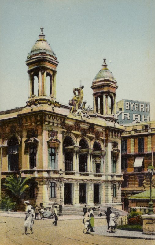 Teatret, Oran, Algeriet (farvet foto) af French Photographer