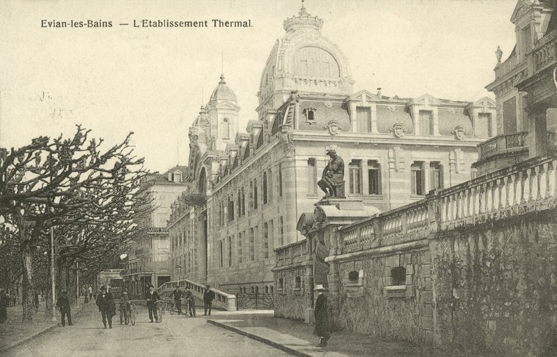Thermal Baths, Evians Les Bains (s/h foto) af French Photographer
