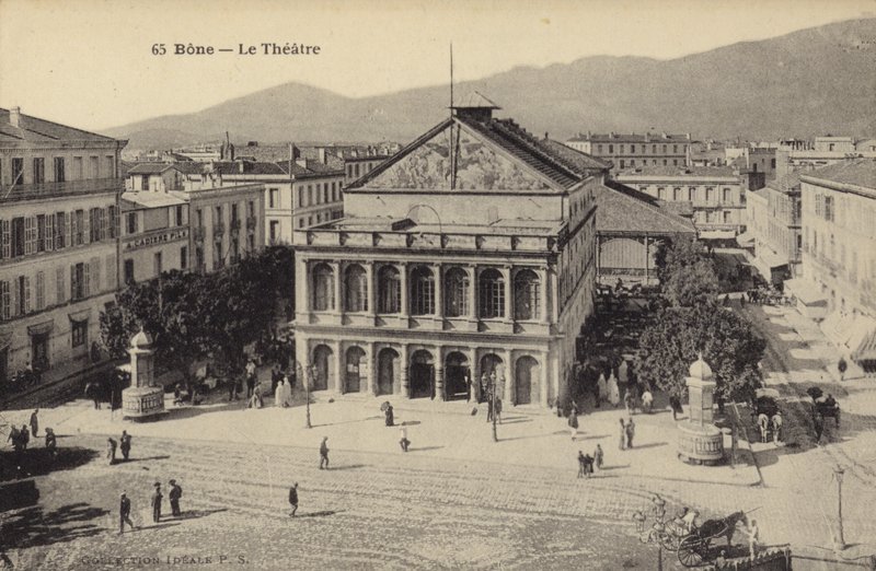 Teatret, Bone, Algeriet af French Photographer