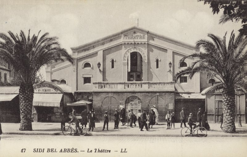 Teatret, Sidi Bel Abbes, Algeriet af French Photographer