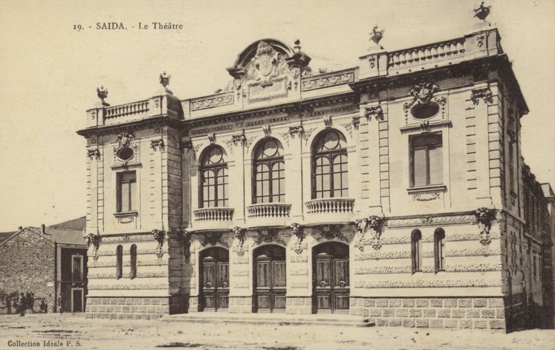Teater, Saida, Algeriet af French Photographer
