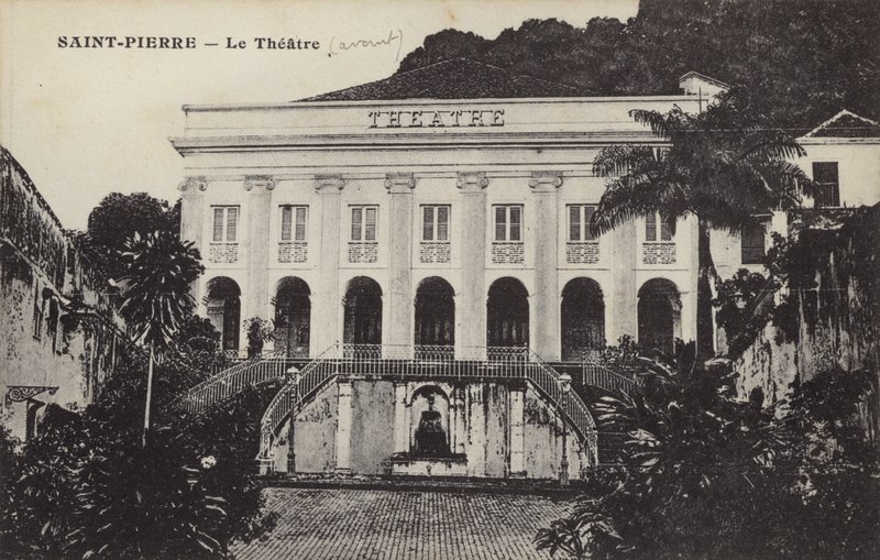 Teater, Saint Pierre, Martinique af French Photographer