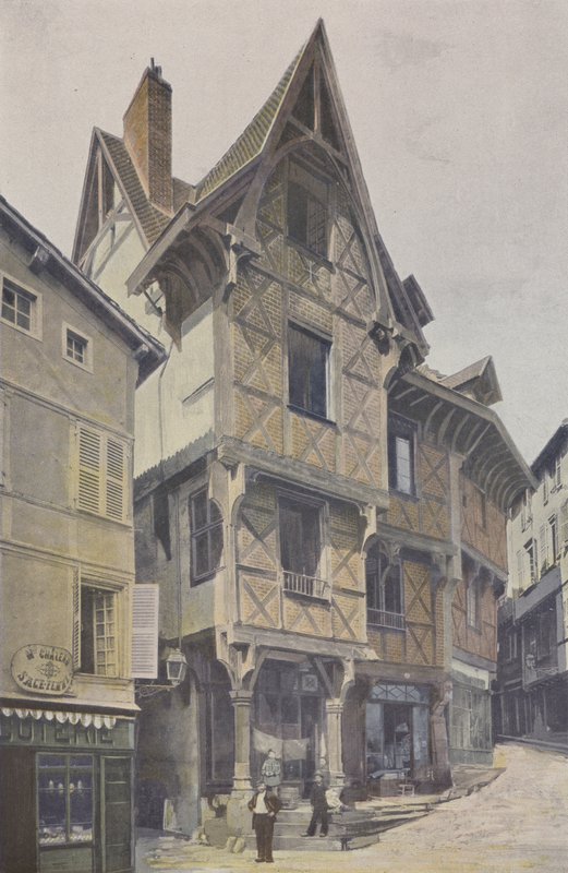 Thiers, Chateau du Piroux af French Photographer
