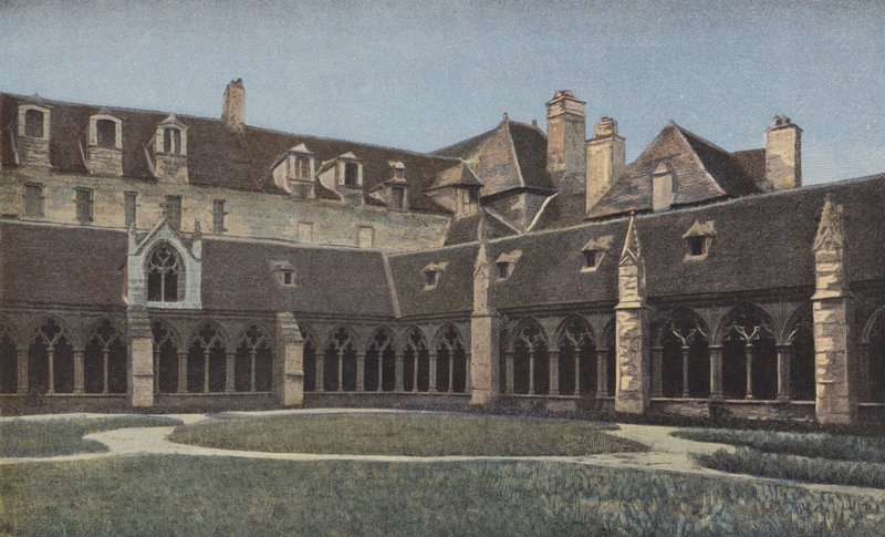 Treguier, Kloster, Indvendig udsigt af French Photographer