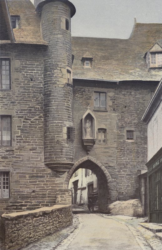 Uzerche, Gamle byport, Indgangsside af French Photographer