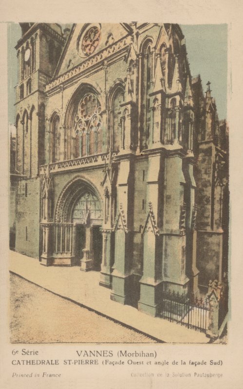Vannes, St Pierre-katedralen af French Photographer