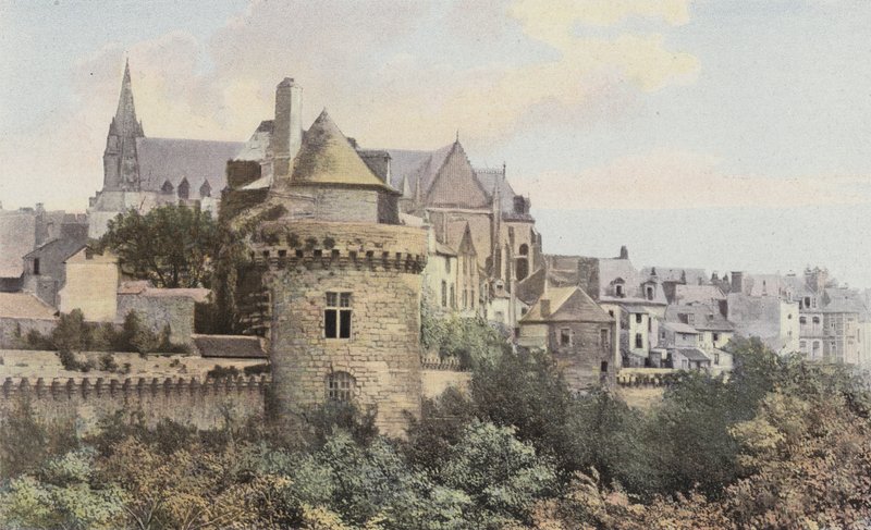 Vannes, Gamle fæstningsværker, Connetable Tower af French Photographer