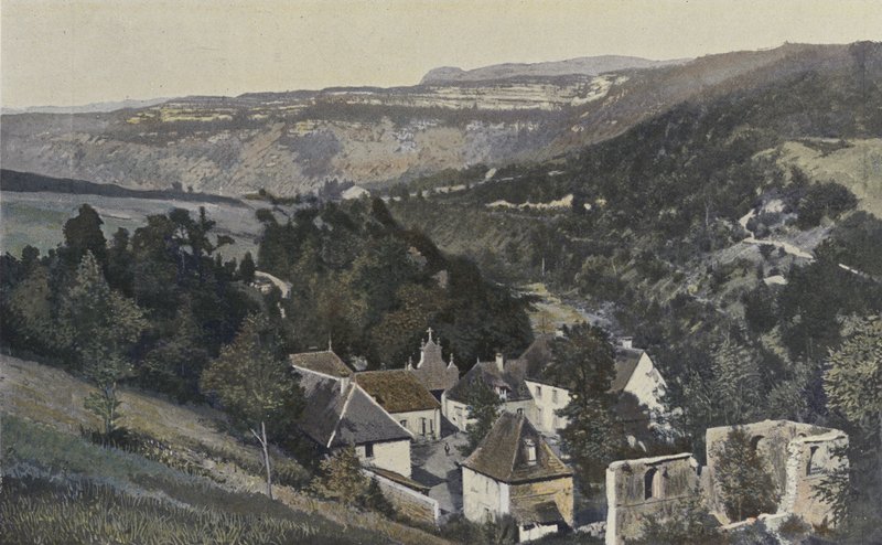 Vaucluse, Abbey Buildings af French Photographer