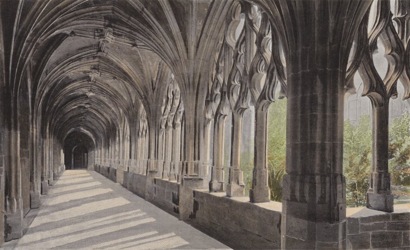 Verdun, Kloster støder op til katedralen, Galleri S af French Photographer