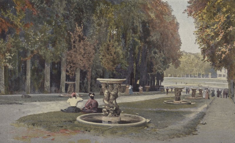 Versailles, Vandgyden af French Photographer
