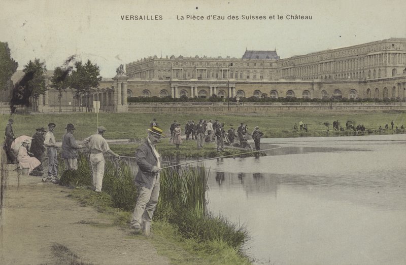 Versailles, fiskeri i La Piece D