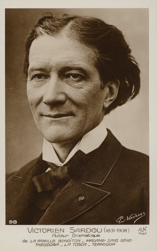 Victorien Sardou (1831-1908), fransk dramatiker af French Photographer