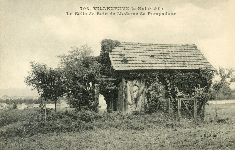 Villeneuve-Le-Roi, Madame De Pompadours badeværelse af French Photographer