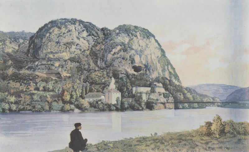 Virignin, Fort af Pierre-Chatel af French Photographer