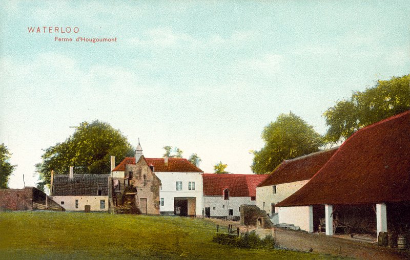 Waterloo, Hougoumont Farm af French Photographer