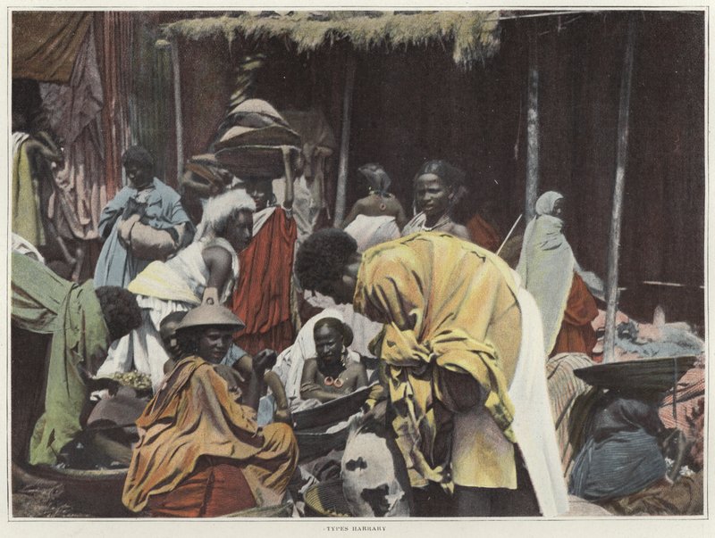 Kvinder i Harar af French Photographer