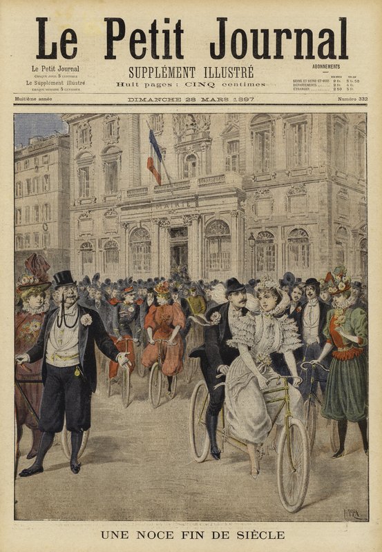 Et Fin de Siecle-bryllup, Frankrig af French School