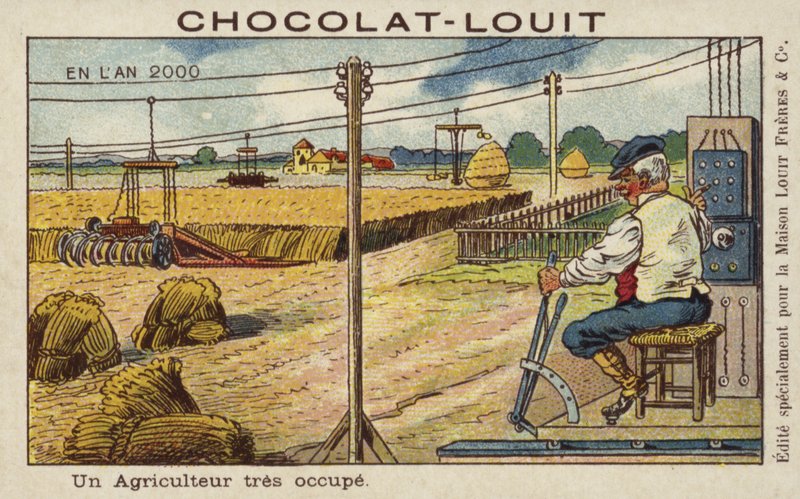 En meget travl landmand i år 2000 af French School