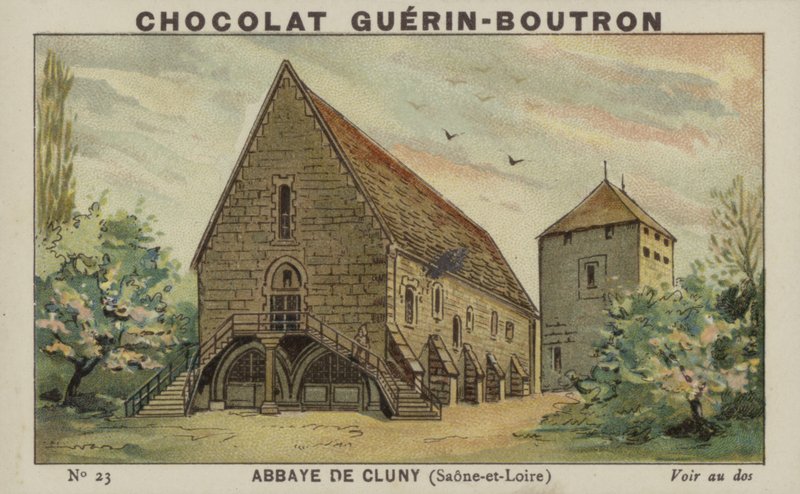 Cluny Abbey, Saone-et-Loire af French School