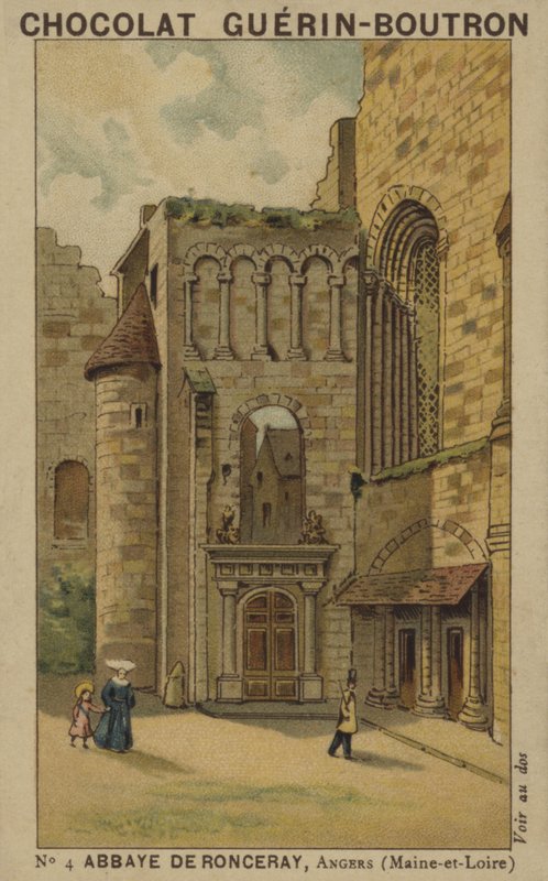 Abbey of Ronceray, Angers, Maine-et-Loire af French School