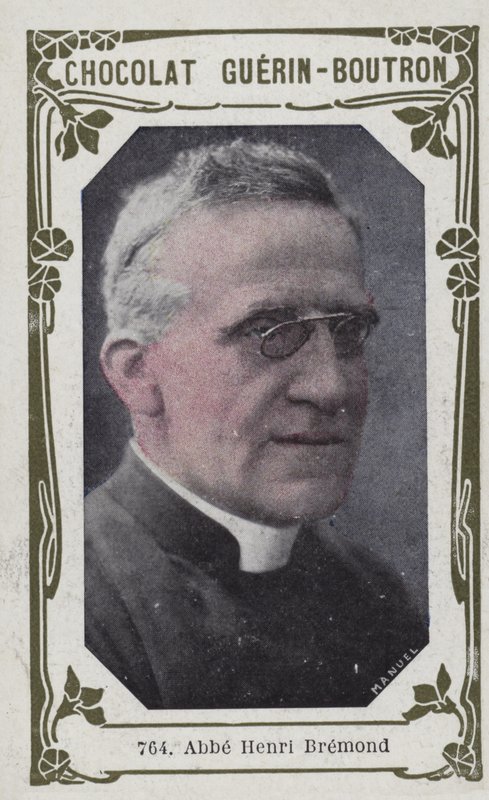 Abbe Henri Bremond (farvet foto) af French School