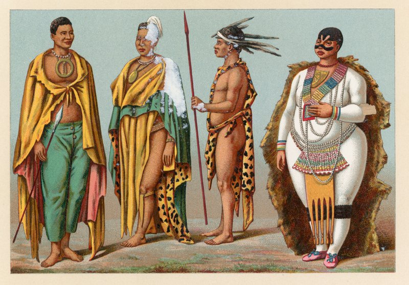 Afrika kostume af French School