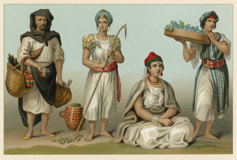 Afrika kostume af French School