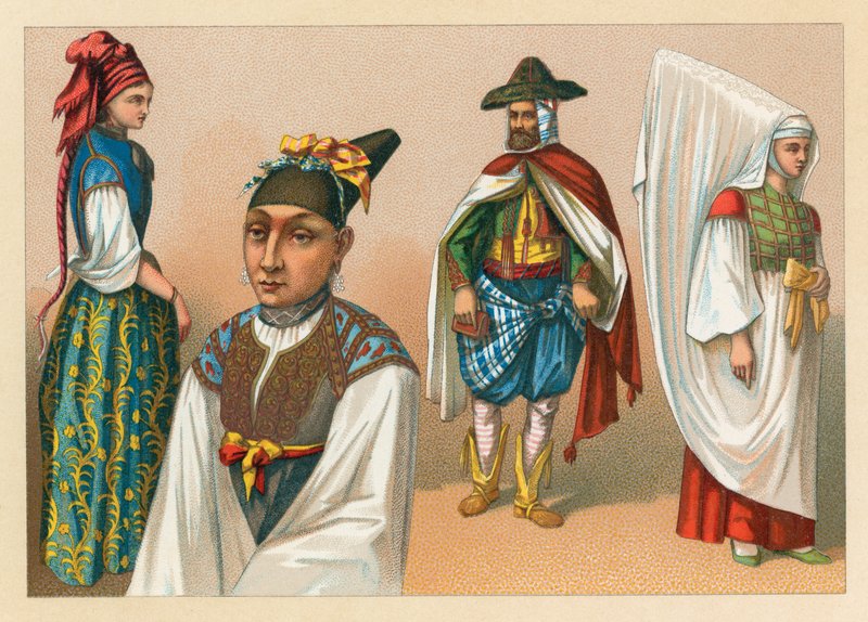 Afrika kostume af French School