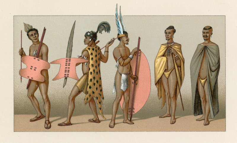 Afrika kostume af French School