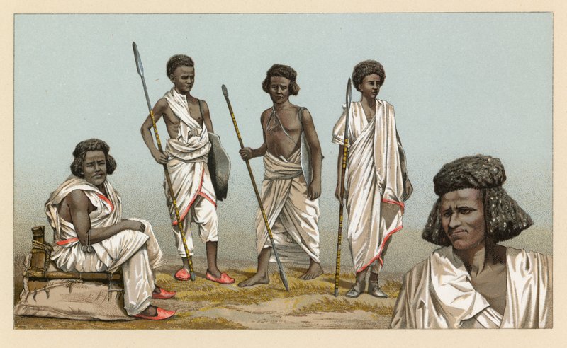 Afrika kostume af French School