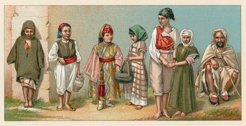 Afrika kostume af French School