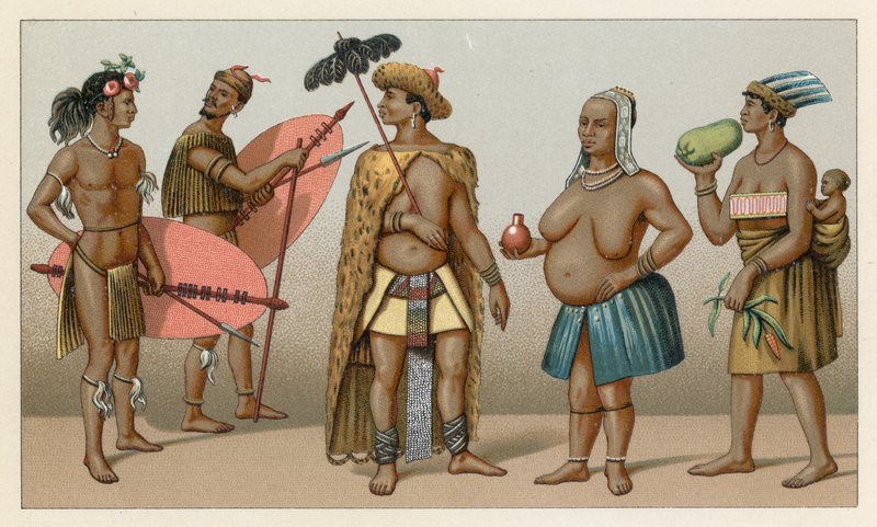 Afrika kostume af French School