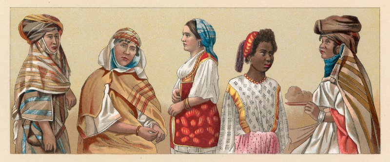 Afrika kostume af French School