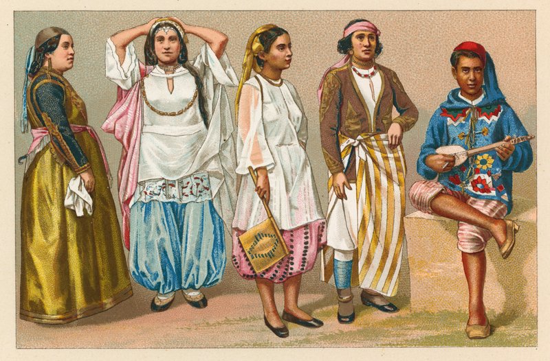 Afrika kostume af French School