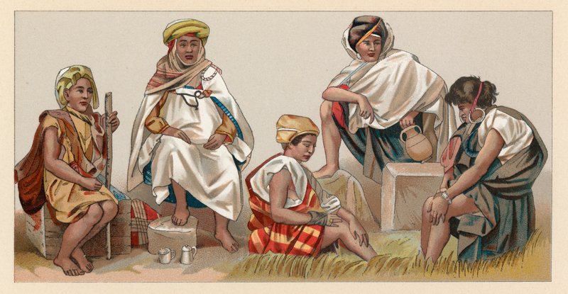 Afrika kostume af French School