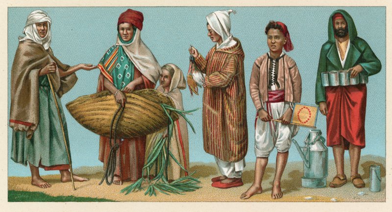Afrika kostume af French School