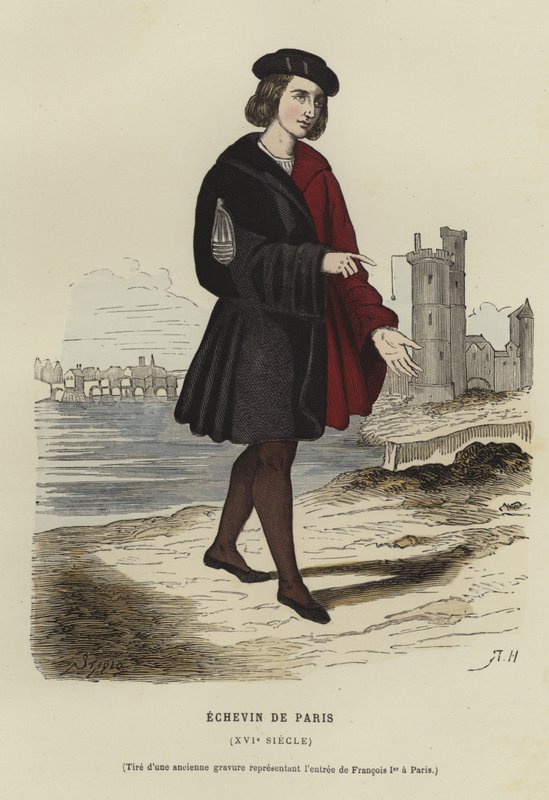 Rådmand i Paris, 1500-tallet af French School
