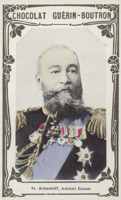 Alexeieff, Amiral Russe (farvet foto) af French School