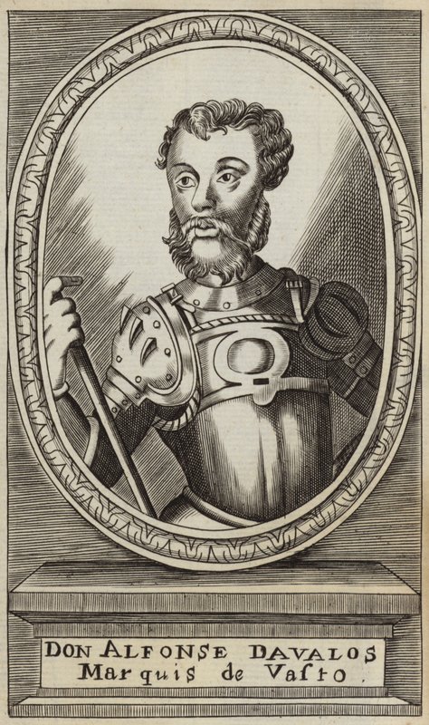 Alfonso dAvalos dAquino af French School
