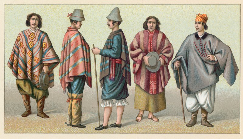 Amerika kostume af French School