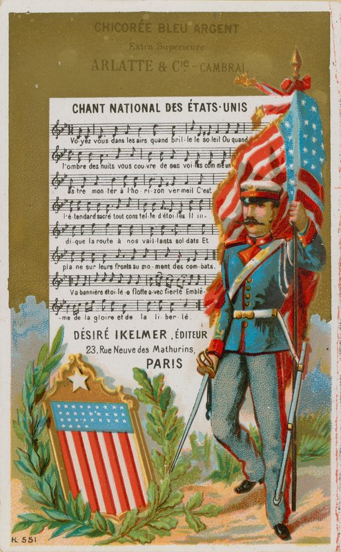 Amerikansk nationalsang af French School