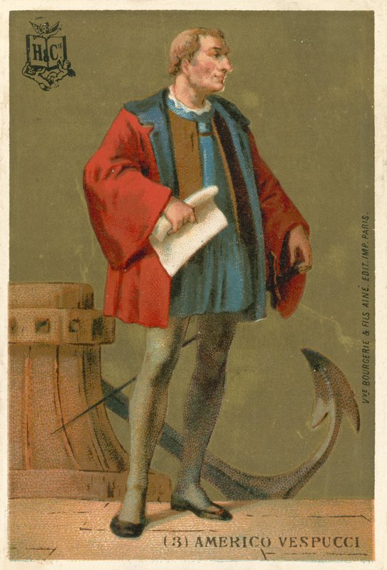 Amerigo Vespucci, italiensk navigatør af French School