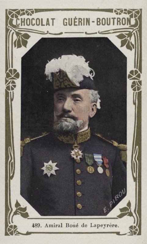 Admiral Boue de Lapeyrere (farvet foto) af French School