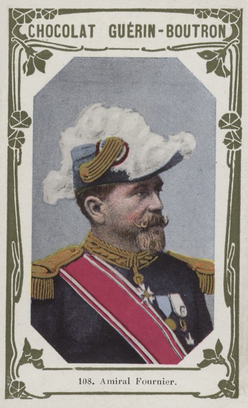Amiral Fournier (farvet foto) af French School