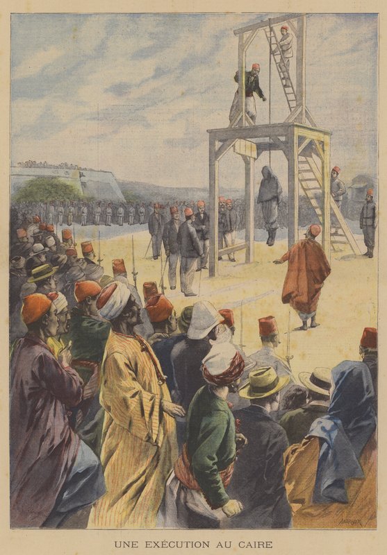 En henrettelse i Cairo, Egypten af French School